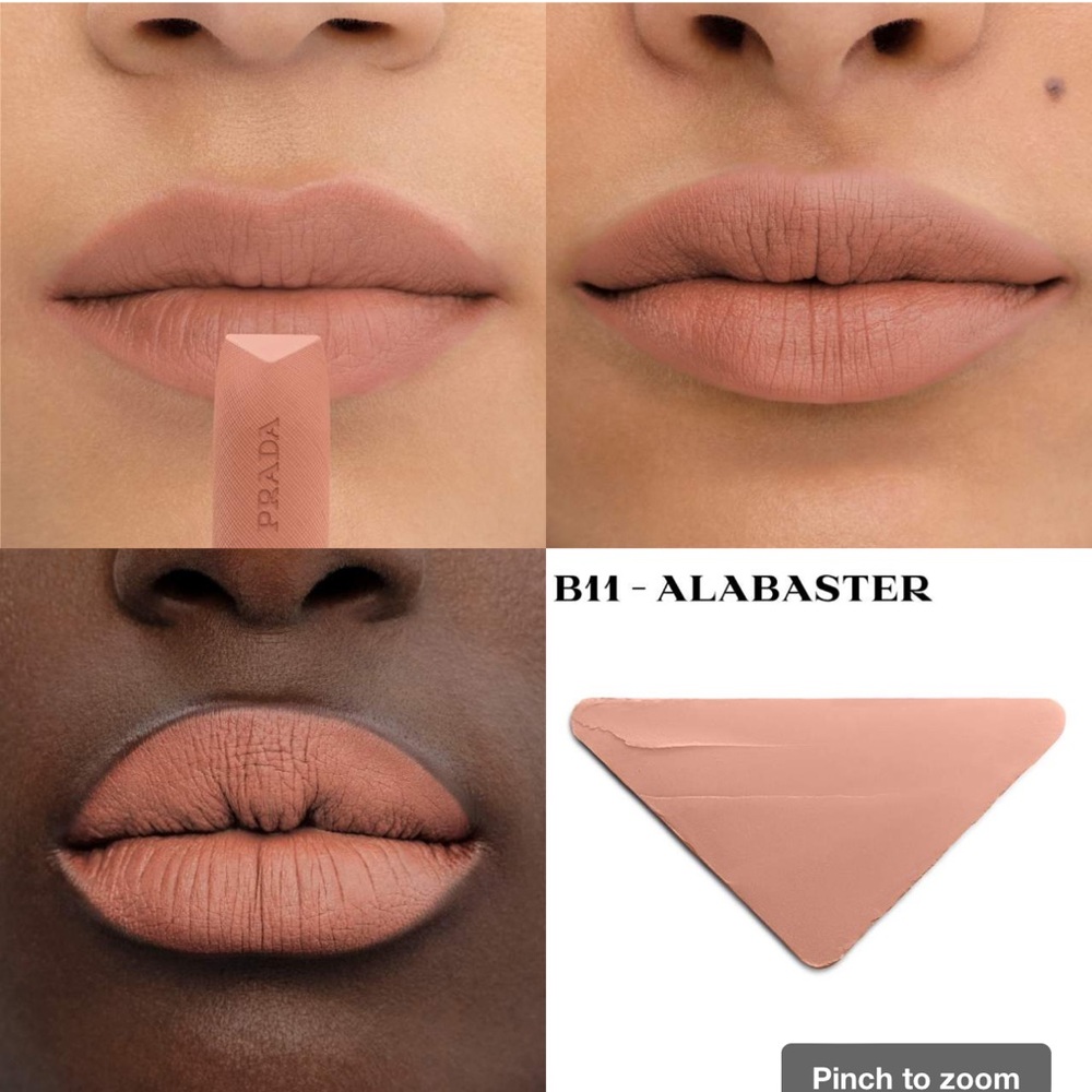 Prada Beauty 
Monochrome Hyper Matte Refillable Lipstick B11 - Picture 4 of 5